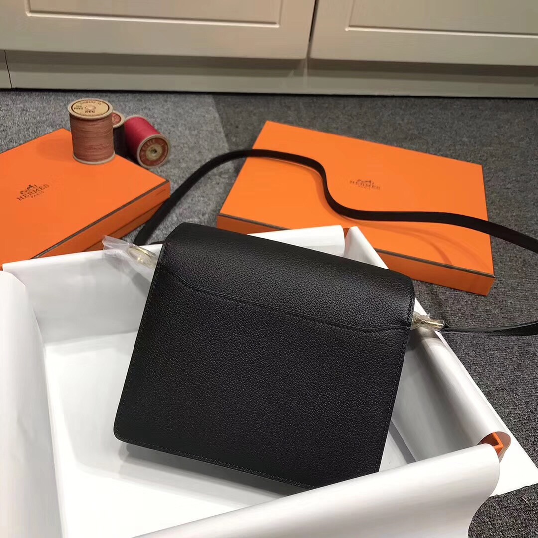 에르메스 룰리스18 블랙 금장 에버컬러